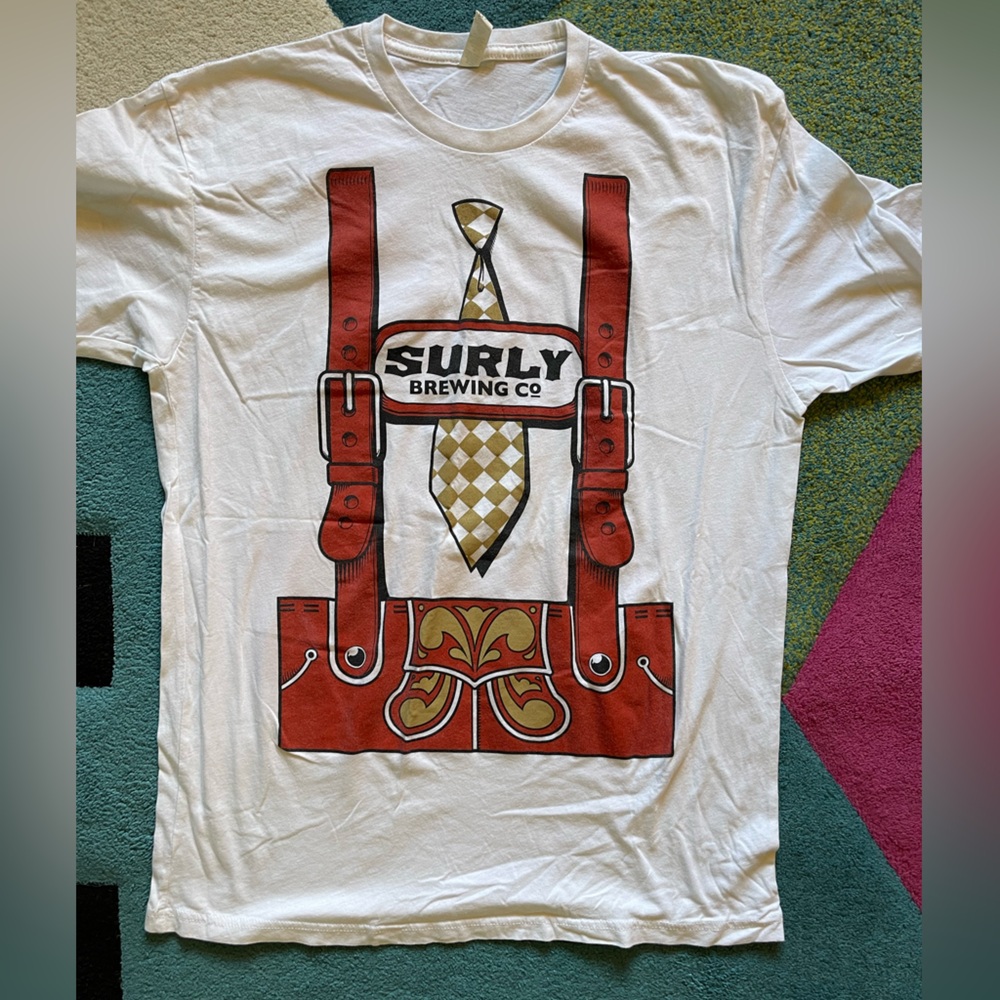 Surly Brewing Co Graphic lederhosen T-Shirt